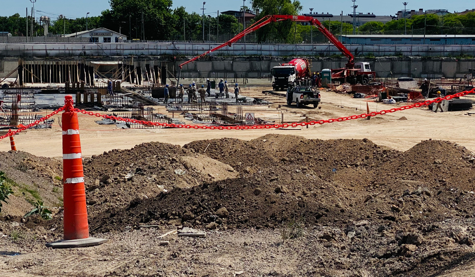 Avances de obra en Palmera Campus