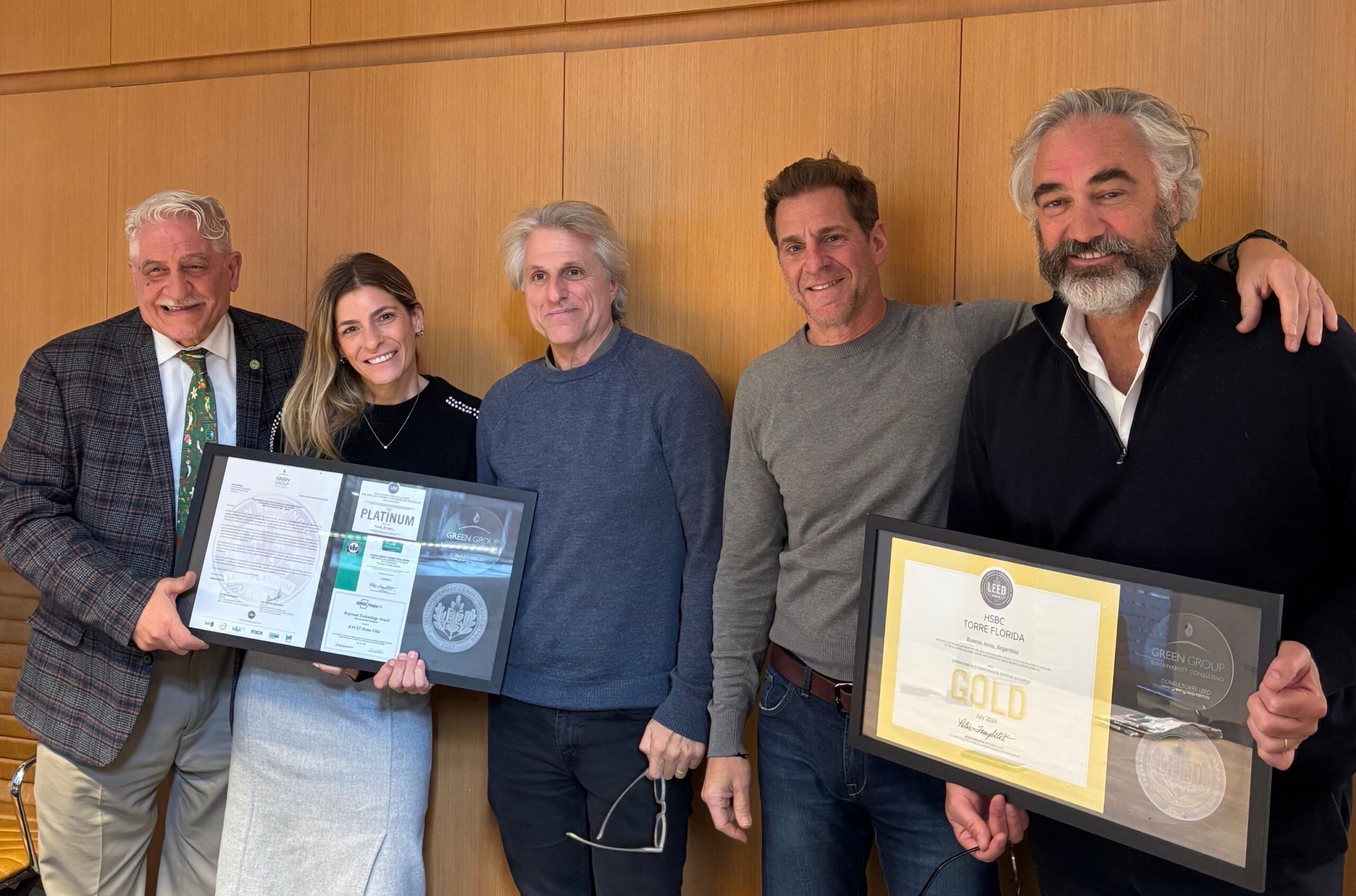 La HSBC Torre Florida y la casa Kaust recibieron certificación Leed Gold y Platinum respectivamente